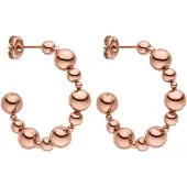 Purelei Boucles d'oreilles 'Terra' or rose