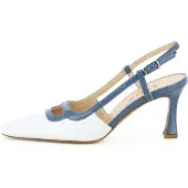 Evita Escarpins à bride arrière 'CARMELA' bleu