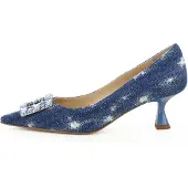 Evita Escarpins 'PERLA' bleu denim