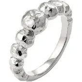 Haze&Glory Bague 'Bubble' argent