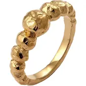 Haze&Glory Bague 'Bubble' or