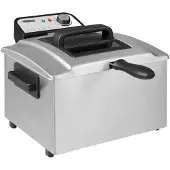 Princess Friteuse 5l Maxi 184090 3270W Inox Cuve émaillée