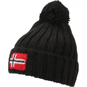 Napapijri Bonnet 'SEMIURY' rouge / noir / blanc