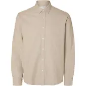 Selected Chemise 'SLHNOAH' beige