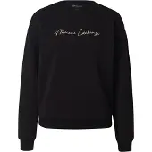 Armani Exchange pour femme. XW000835AF13397MC021 Sweat basic noir (L), Casuel, Viscose