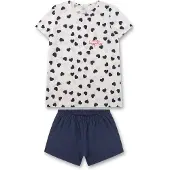Sanetta Pyjama bleu marine / rouge / blanc naturel