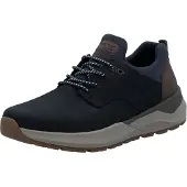 Rieker Chaussons de ville pour hommes, couleur bleue, style décontracté