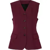 Selected Gilet de costume 'SLFFEDORA' aubergine