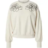 ONLY Sweat-shirt 'ONLBrooke' beige / noir