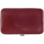 Windrose Trousses de toilette 'Merino' rouge
