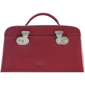 Windrose Boîte à bijoux 'Merino' rouge