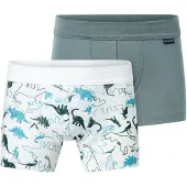 Schiesser Sous-vêtements bleu ciel / jade / noir / blanc