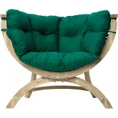 Amazonas Siena Uno Armchair Vert 119 x 94 x 58 cm