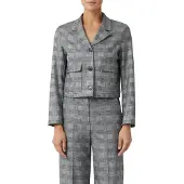 Comma Blazer gris clair / gris chiné
