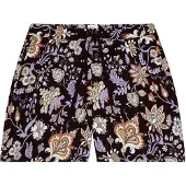 Schiesser Pantalon de pyjama 'Mix & Relax' beige / bleu clair / rouge clair / noir