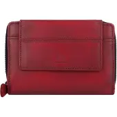 Green Burry Porte-monnaies 'Destressed' rouge