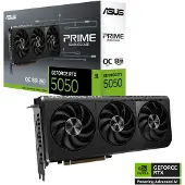 Asus Prime Rtx 5050 Oc 8gb Gddr6 Graphic Card Argenté