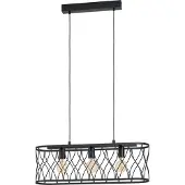 Eglo Lampe suspendue noire Giltspur