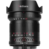 7artisans 9mm F/5.6 Panasonic/Leica/Sigma (monture L), noir