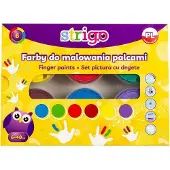Strigo Fingerfarben 40 ml 6 STRIGO-Farben (40 ml)