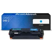 PrintAbout Toner compatible pour Canon 046 C - Cyan