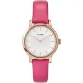 Timex Montre à affichage analogique 'Transcend' or rose / magenta