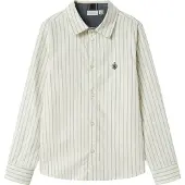 Name it Newsa Long Sleeve Shirt Blanc 13-14 Years Garçon
