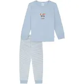Schiesser Pyjama ' Horse World ' bleu clair