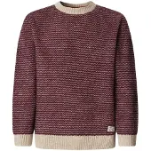 Pepe Jeans pour homme. PM7000017 Pull Pacey rouge (XL), Casuel, Acrylique