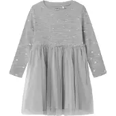 Name it Robe 'NMFNadja' gris chiné / argent