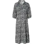 Noppies Robe 'Pilar' gris clair / noir / blanc