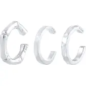 KUZZOI Parure de bijoux argent