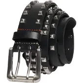 Superdry Femme Clouté Ceinture, Noir &amp; Argent - Taille: S