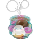 Blue Sky Studios Filles, Porte-clés, Sanrio 3D Acryl Schlüsselanhänger Cinnamoroll, Multicolore