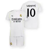 Real Madrid Kylian Mbappé Maillot Domicile Enfants - Taille 140 - 2025/2026 - Merchandising Officiel - Real Fanshop