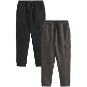 Next Pantalon gris foncé / noir