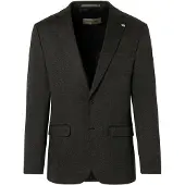 Benvenuto Design Veste de costume gris foncé