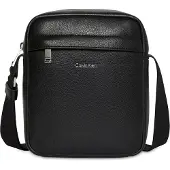 Calvin Klein Sac à bandoulière 'Logo Pebbled' noir