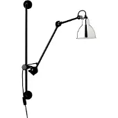 DCW éditions Applique Murale , Noir, Salon / séjour, Métal, Design