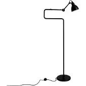 Lampe Gras Lampadaire , Noir, Salon / séjour, Métal