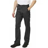 Lee cooper Hommes Pantalon de travail cargo noir LCPNT205-BLK