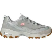 SKECHERS D Lites Dazzling Shine Trainers Gris EU 40 Femme