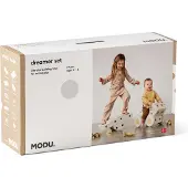Modu Dreamer-Set - Kit de construction XXL Jouet d'équilibre, toboggan, bascule, kit de construction, Couleurs:Sand Grey / Honey Yellow