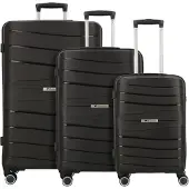 Cocoono Ensemble de bagages 'Leon' noir / argent