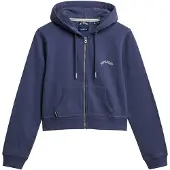 Superdry Veste de survêtement 'Essential' saphir