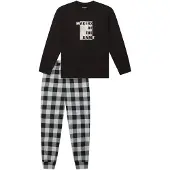 Schiesser Pyjama ' Nightwear ' noir