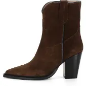 Evita Bottes de cowboy 'GAIA' brun foncé