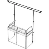 VONYX DB3L Lightbridge pour le support DB3 DJ réglable en hauteur