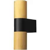 Konstsmide Briquet haut et bas Temi noir avec de l'or