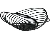 Alessi Corbeille à Fruits Alessi Trinity Basket Noir